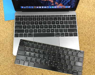 Macbook 12 キーボード交換 (英語US配列) | Mac修理のブログ