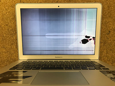MacBook Air 画面割れ　買取