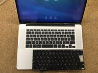 macbookpro A1286 キーボード交換