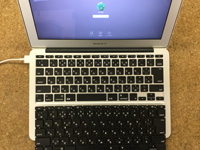 macbookair キーボード交換