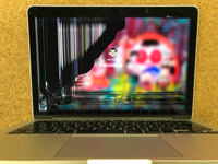 Macbook Pro 画面割れ