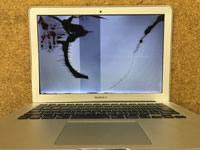 Macbook Air 画面割れ