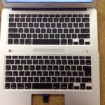 MacBook Air キーボード交換 日本語から英語