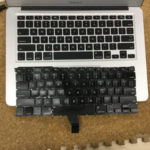MacbookAirのキーボードの入力ができない場合の修理
