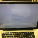 MacbookPro グラフィックチップ故障による修理