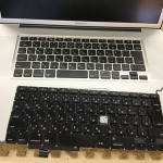 MacbookPro 17 キーボード交換