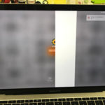 MacBook Pro 2017 画面故障、液晶交換修理