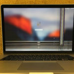 液晶画面割れをしたMacBook Proの買取実績
