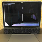 MacBook 修理 千葉県内から画面割れで持ち込み依頼