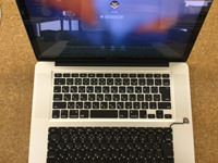 Macbook Pro A1286 キーボード交換