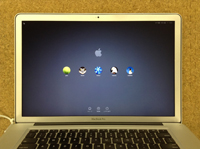 macbook pro a1286 液晶パネル交換後