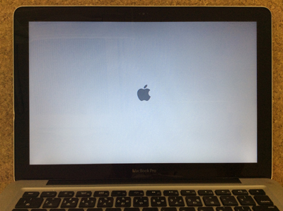 macbook 液晶修理後