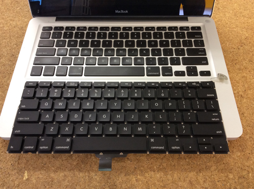 macbook air 英語キーボード交換
