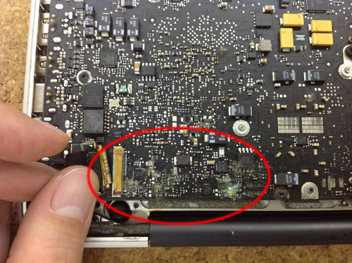 ロジックボード故障1