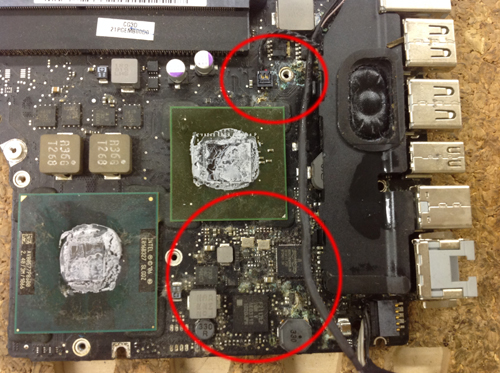 ロジックボード修理2