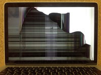 macbookpro retina a1502 画面割れ
