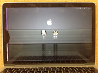 macbookpro retina 液晶画面割れ