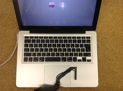 macbookpro HDDケーブル交換