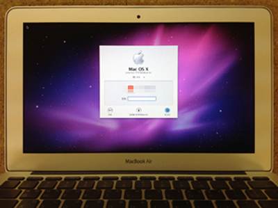 macbook air 液晶修理後
