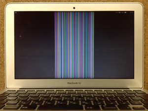 macbook air a1465 画面割れ
