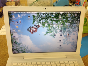 macbook バックライト交換後