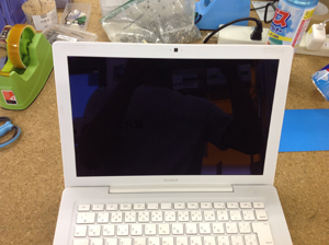 macbook バックライト故障