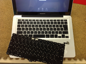 キーボード水没