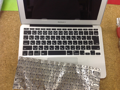 macbook air キーボード
