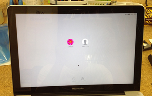 MacBook Pro A1278 液晶パネル交換後