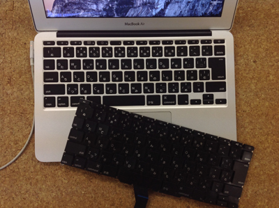macbookair キーボード