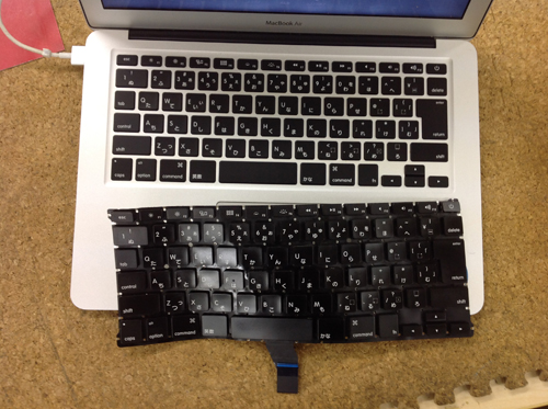 macbook air キーボード