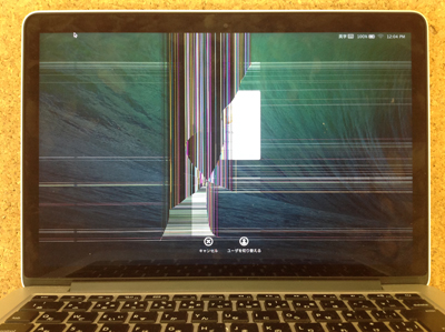 船橋市 retina 画面割れ