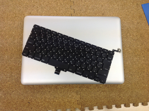 mac キーボード水没