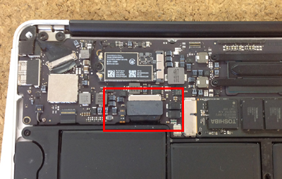 macbook air ファン掃除3