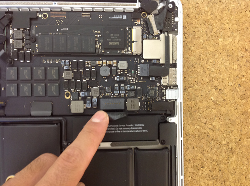 retina バッテリー交換方法3