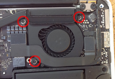 macbook air ファン掃除4