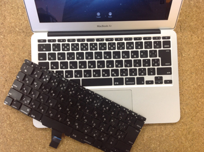 macbookair キーボード