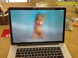 Retina 液晶交換後