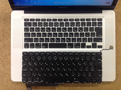 Mac Book Pro キーボード交換
