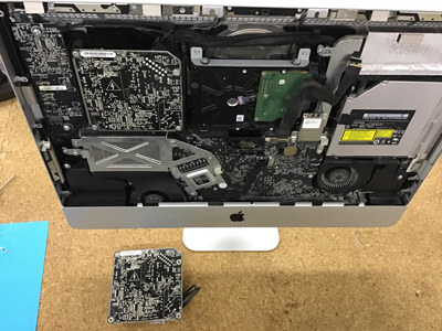 iMac 電源が入らない