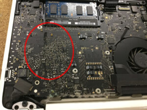 ロジックボード故障