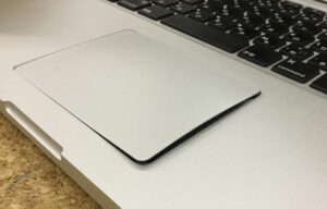 トラックパッドの変形