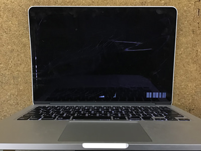 retina 液晶割れ