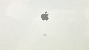 リンゴマークから進まない