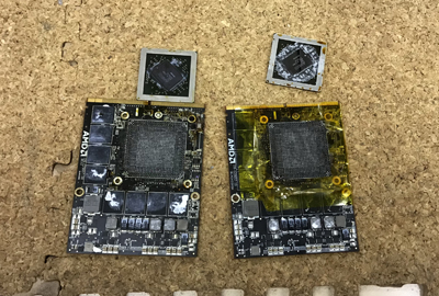 Mac グラフィックカード修理
