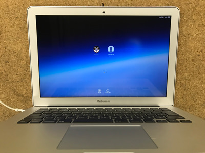 MacBook Air 画面交換